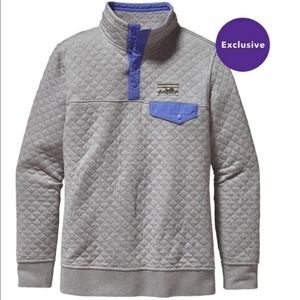 Patagonia Organic Cotton Quilt Snap-T Pullover, rare anniversary edition, size M
